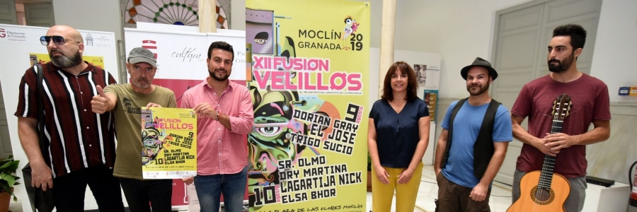 Foto descriptiva de la noticia: 'El festival Fusión Velillos de Moclín apuesta este año por  una programación 'made in Granada''